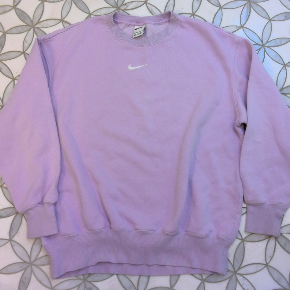 Women's Purple Nike Crewneck